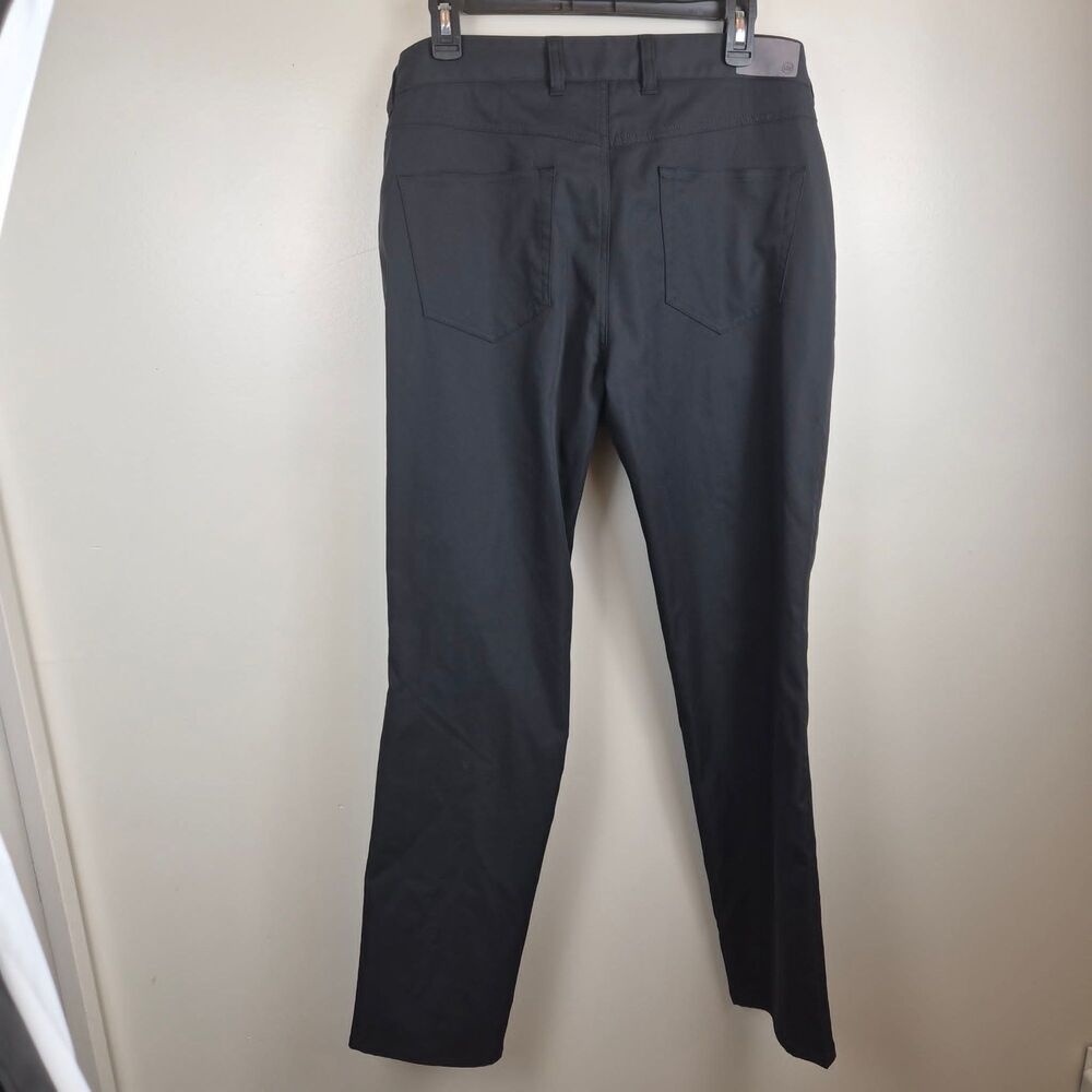 Peter Millar eb66 Crown Performance Five-Pocket Pant EUC Black - Picture 8 of 12